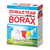 20 Mule Team Borax Laundry Booster, Polvo, 4 Lb, 6 Cajas/car