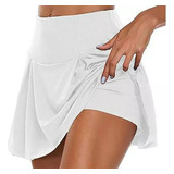 Ropa Corta De Tenis Skirt Fitness Fitness Para Mujer