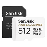 Cartão De Memória Microsd Sandisk 512gb Micro Sd E Adap