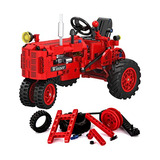 Gynthias 1/12 Classic Farm Tractor Toys Building Blocks Set