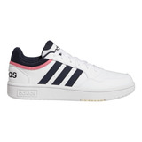 Tenis adidas Mujer Blanco Hoops 3 Casual Gw3037