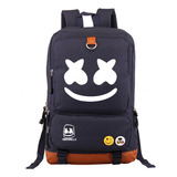 Mochila Escolar Dj Cotton Candy Rounding Con Luz Azul Lumino Color Navy Blue Ordinary Model 1 Diseño De La Tela 17 Inches