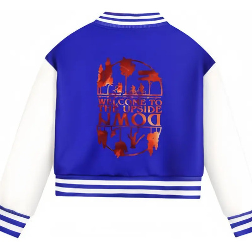 Chaqueta De Béisbol De Manga Larga Con Estampado Stranger Th