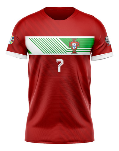 Camiseta Roja Concept Portugal Cristiano Ronaldo Cr7