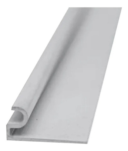 Trilho J Simples Aluminio 1,50mt Janela De Correr De Madeira