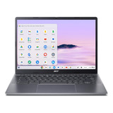 Laptop Acer Chromebook Plus 514 14  Wuxga R3 8gb 128gb -gris
