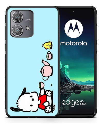 Funda Para Motorola Pochacco Sanrio Hello Kitty Kawaii Moto