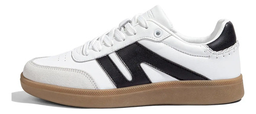 Lucky Step Tenis Retro Mujer Suela De Goma Cuero Antideslizantes Casual Deportivas | Meses sin interés