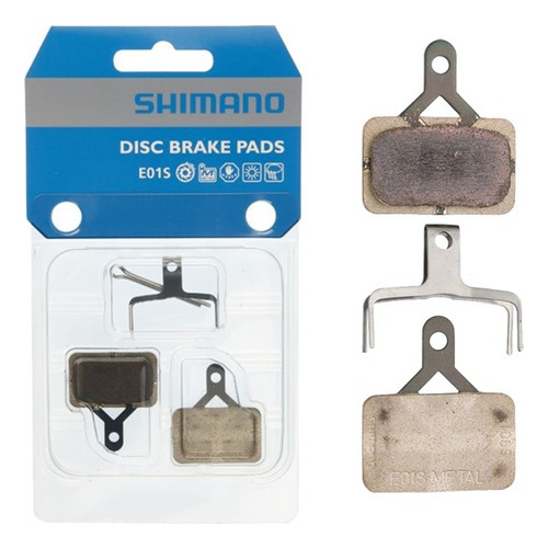 Pastas Freno Shimano De Disco Mtb Alivio E01s Metalica