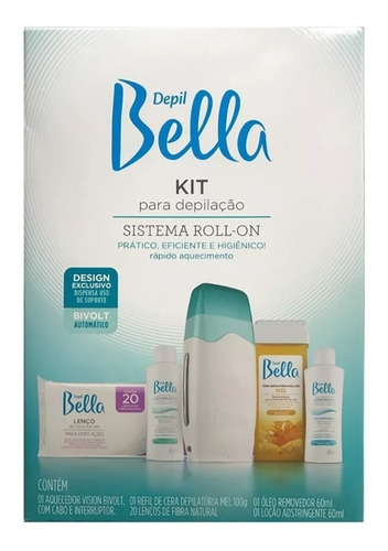 Kit Depilação Depil Bella 