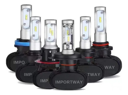 Lâmpada Ultra Led 50w Automotivo 6000k Importway 10k Lumens