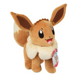 Pokémon 12 Large Eevee Plush - Oficialmente Con Licencia -