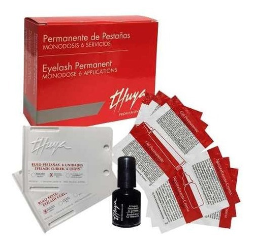 Kit De Permanente De Pestañas Thuya Monodosis 6 Servicios