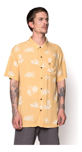 Guayabera Kaya Unite Slowlife Ocre