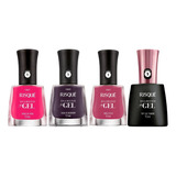 Kit 3 Esmalte Risqué Diamond Gel + Top Coat 9,5ml