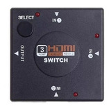 Switch Splitter Hdmi 3 Puertos 1080p Pc Laptop Proyector
