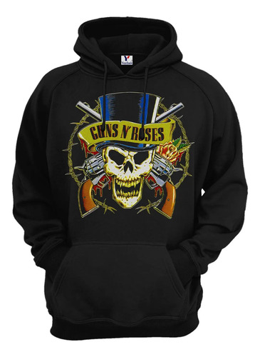 Sudadera Guns N' Roses, Con Capucha /cangurera Unisex 02