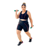 Roupa De Ginastica Feminino Academia Plus Size Cintura Alta