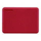 Disco Duro Externo Toshiba Canvio Advance Hdtca10x 1tb Rojo