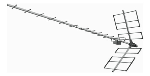 Antena Digital Externa Yagi Alto Ganho 18dbi Proeletronic