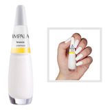 Esmalte Impala Branco Cremoso Hipoalergenico Cor Da Sua Moda