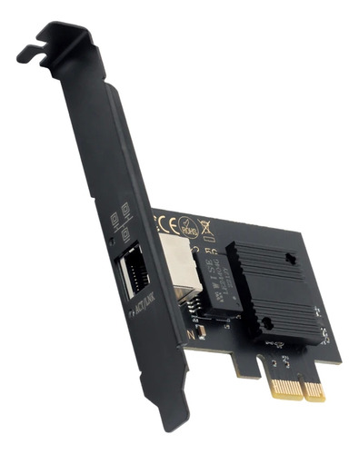 Placa De Rede Pci-e Para Rj45 De 2500mbps Chip I226 Gigabit