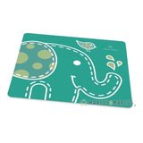 Jogo Americano Para Crianças Silicone Bebê Infantil Elefante