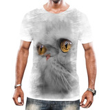 Camiseta Camisa Felinos Gatos Persas Raça Pura Animais Hd 3