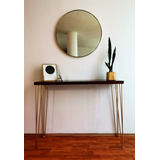 Credenza Recibidor Minimalista, Industrial Y Moderno.