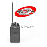 Radio Portátil Icom Ic-f4003/74 Uhf 16ch 5w