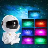 Lampara Led Proyector Astronauta Noche Recargable/8 Colores