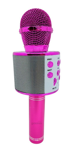 Microfono Karaoke Bluetooth Parlante Efectos De Voz Niños