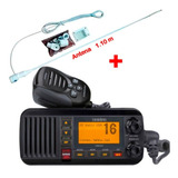 Radio Solara Uniden Um385bk + Antena Fibra