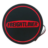 Plafón Luz Led Auto Freightliner 9cm Negro Rojo