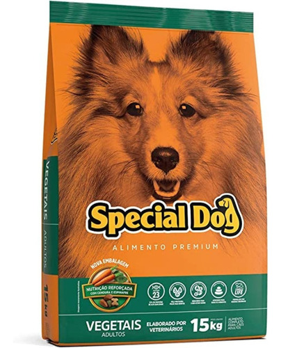 Ração Special Dog Vegetais Adulto 15kg