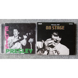 Lote 2 Cd Elvis Presley - Elvis Presley Y On Stage Nuevos