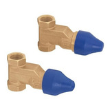 Juego Llaves Empotrar Roscables Ceramico Foset 49601