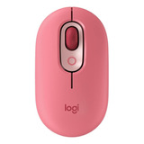 Logitech Pop Mouse Heartbreaker Silencioso S/ Fio 910-006551