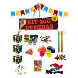 Prenda Festa Junina Brinquedo Atacado Brinde Escola Kit 200