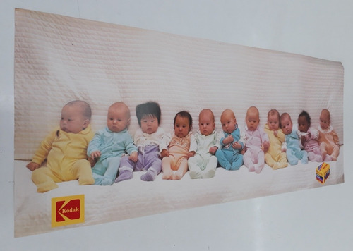 Publicidad Lamina Retro Kodak Bebes