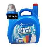 Sabão Liquido Ultimate Clean Lava Roupas Eco 5 Litros