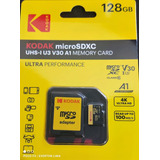 Cartão De Memoria Kodak 128gb Micro Sdxc Ultra Performace V3