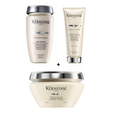 Kerastase Shampoo Densite 250ml Hyalu + Fondant 200 + Masque