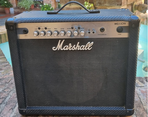 Amplificador Marshall Mg30cfx Carbon Fibre Para Guitarra