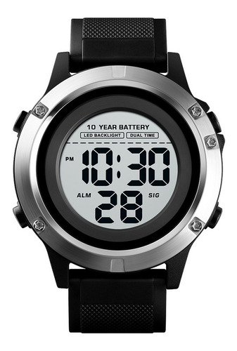 Reloj Hombre Skmei 1518 Sumergible Digital Alarma Cronometro