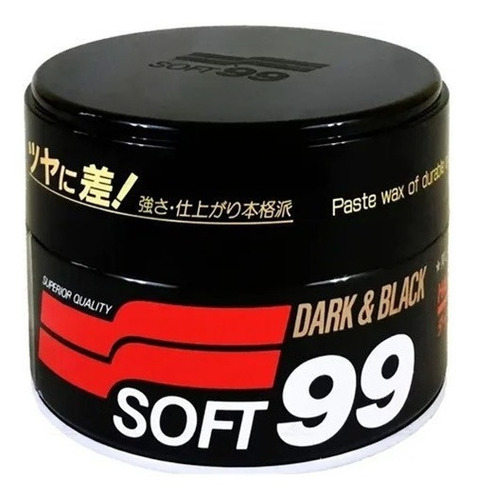 Cera De Carnaúba Premium 300g Soft99 Dark & Black Paste Wax