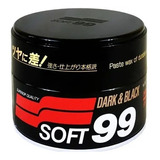 Cera De Carnaúba Premium 300g Soft99 Dark & Black Paste Wax