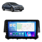  Multimídia Android Honda Civic G10 2017-2021 4+64gb 9p