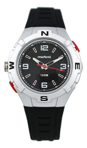 Reloj Mistral Hombre Análogo Con Luz Wr 100m Garantía