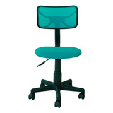 Silla Escritorio Secretaria Oficina Negra Home Color Verde